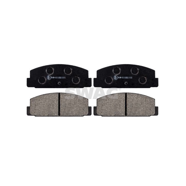 Stabdžių trinkelių rinkinys, diskinis stabdys SWAG 83 91 6500