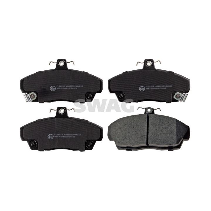 Stabdžių trinkelių rinkinys, diskinis stabdys SWAG 85 91 6114