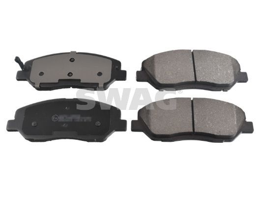 Stabdžių trinkelių rinkinys, diskinis stabdys SWAG 90 91 6667