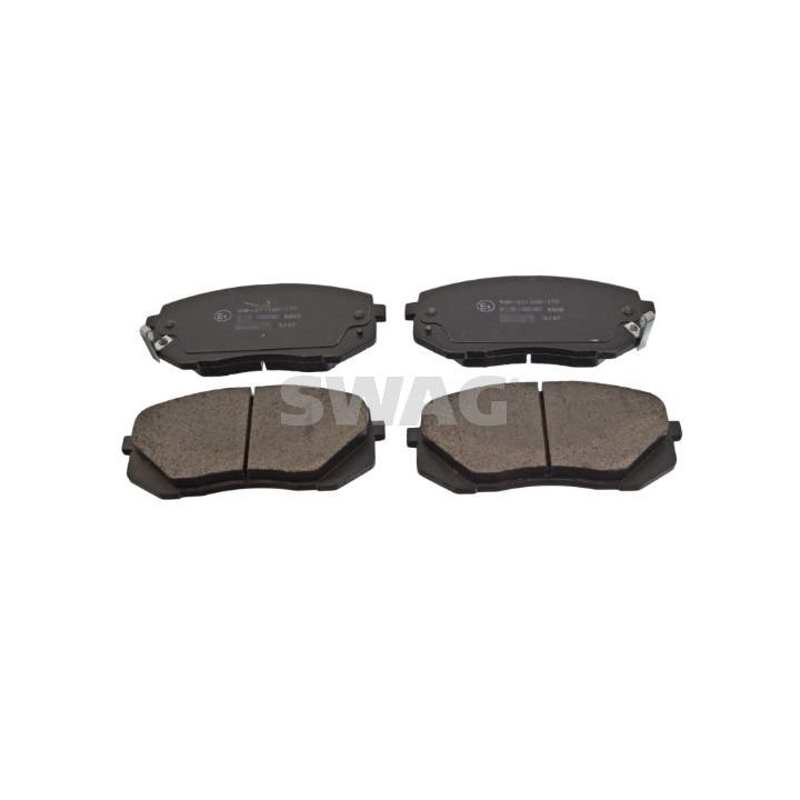 Stabdžių trinkelių rinkinys, diskinis stabdys SWAG 91 91 6816