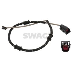 įspėjimo kontaktas, stabdžių trinkelių susidėvėjimas SWAG 15 94 7375