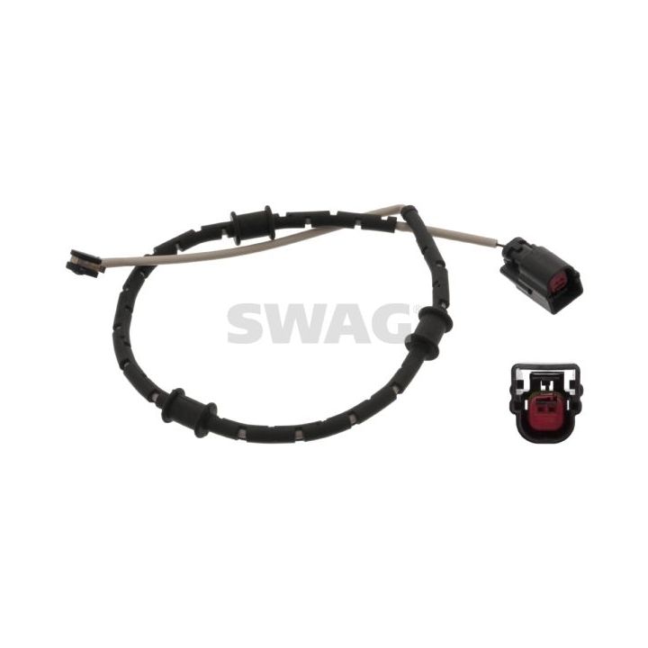 įspėjimo kontaktas, stabdžių trinkelių susidėvėjimas SWAG 15 94 7375