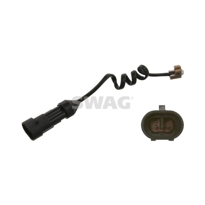 įspėjimo kontaktas, stabdžių trinkelių susidėvėjimas SWAG 37 93 5450