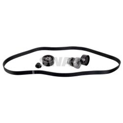 V formos rumbuotas diržas, komplektas SWAG 33 10 8902