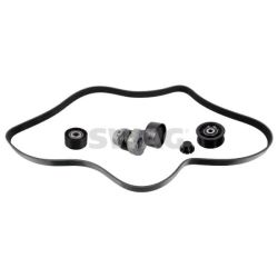 V formos rumbuotas diržas, komplektas SWAG 33 10 9026