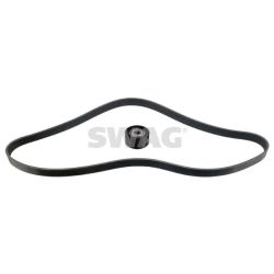 V formos rumbuotas diržas, komplektas SWAG 33 10 9552