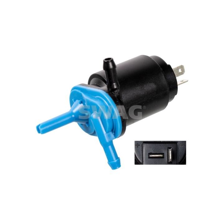 Vandens siurblys, priekinių žibintų plovimas SWAG 70 91 4368