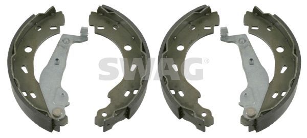 Stabdžių trinkelių komplektas, stovėjimo stabdis SWAG 12 92 3106