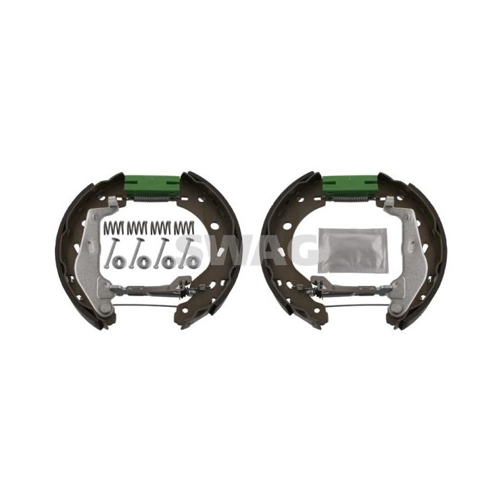 Stabdžių trinkelių komplektas, stovėjimo stabdis SWAG 12 93 4476