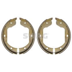 Stabdžių trinkelių komplektas, stovėjimo stabdis SWAG 20 92 3851