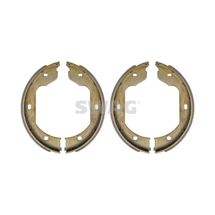 Stabdžių trinkelių komplektas, stovėjimo stabdis SWAG 20 92 3851