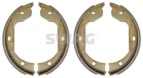 Stabdžių trinkelių komplektas, stovėjimo stabdis SWAG 20 92 3851