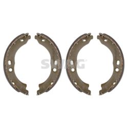 Stabdžių trinkelių komplektas, stovėjimo stabdis SWAG 33 10 0590