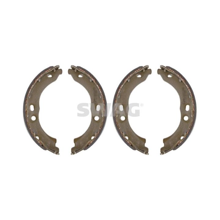 Stabdžių trinkelių komplektas, stovėjimo stabdis SWAG 33 10 0590