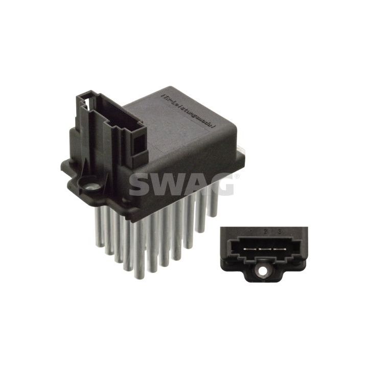 Valdymo blokas, oro kondicionierius SWAG 30 93 0601