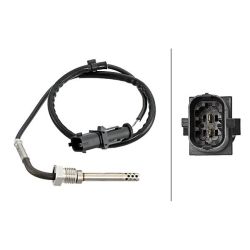 Jutiklis, išmetamųjų dujų temperatūra HELLA 6PT 358 181-721