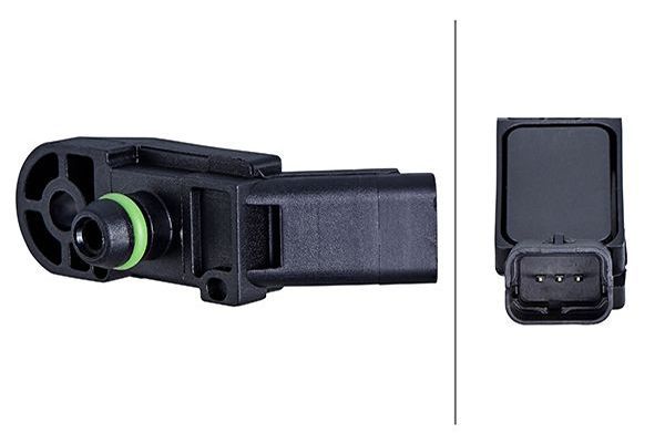 Jutiklis, įsiurbimo kolektoriaus slėgis HELLA 6PP 358 152-671