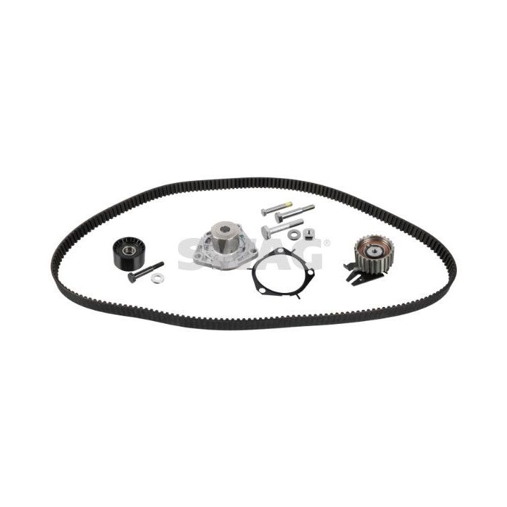 Vandens siurblio ir paskirstymo diržo komplektas SWAG 33 10 1662