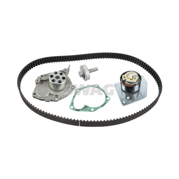 Vandens siurblio ir paskirstymo diržo komplektas SWAG 33 10 1700