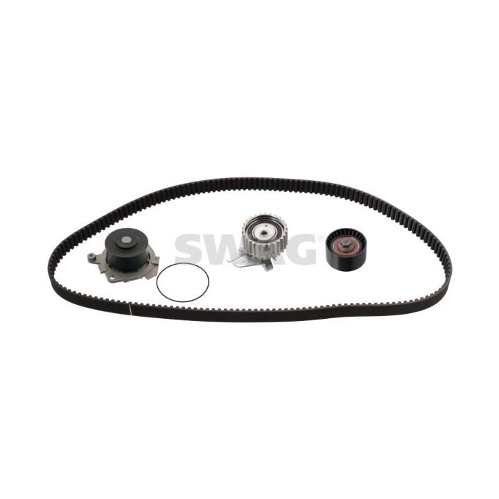 Vandens siurblio ir paskirstymo diržo komplektas SWAG 33 10 3625