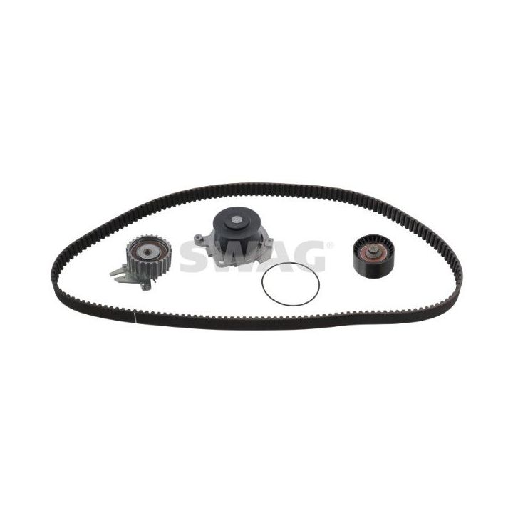 Vandens siurblio ir paskirstymo diržo komplektas SWAG 33 10 7313