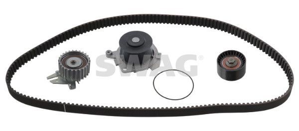 Vandens siurblio ir paskirstymo diržo komplektas SWAG 33 10 7313