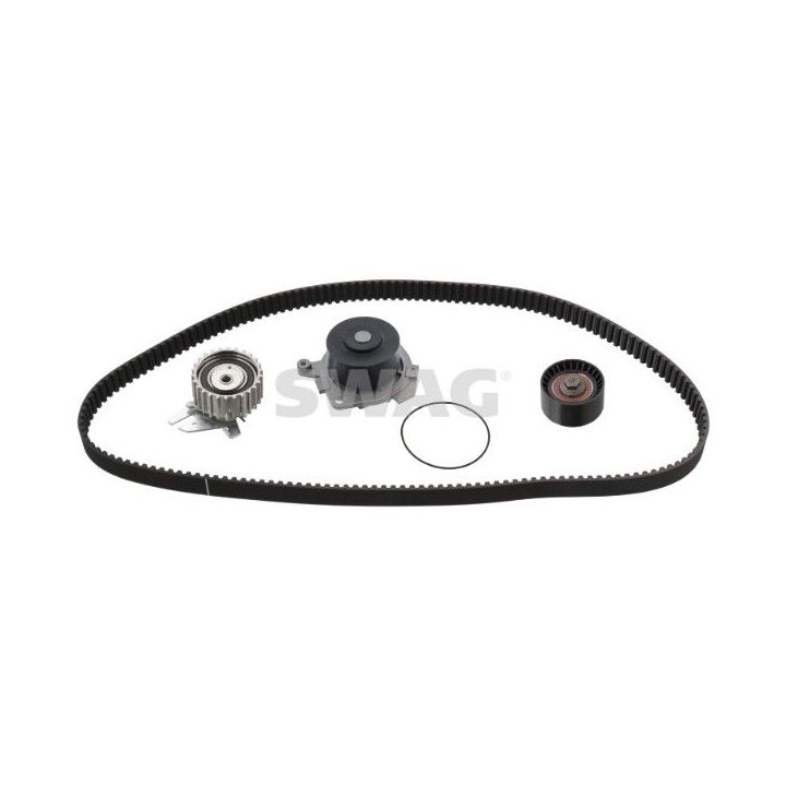 Vandens siurblio ir paskirstymo diržo komplektas SWAG 33 10 7332