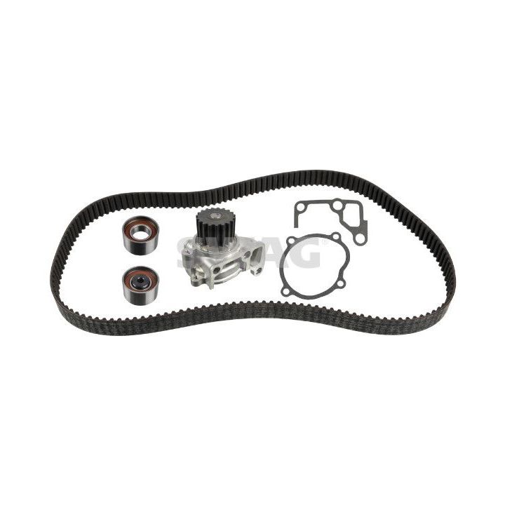Vandens siurblio ir paskirstymo diržo komplektas SWAG 33 10 7664