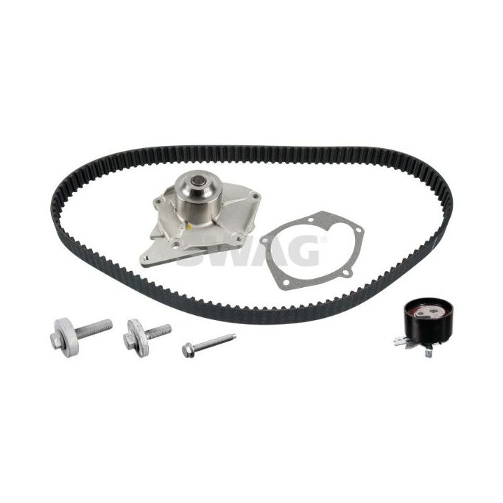 Vandens siurblio ir paskirstymo diržo komplektas SWAG 60 93 2731
