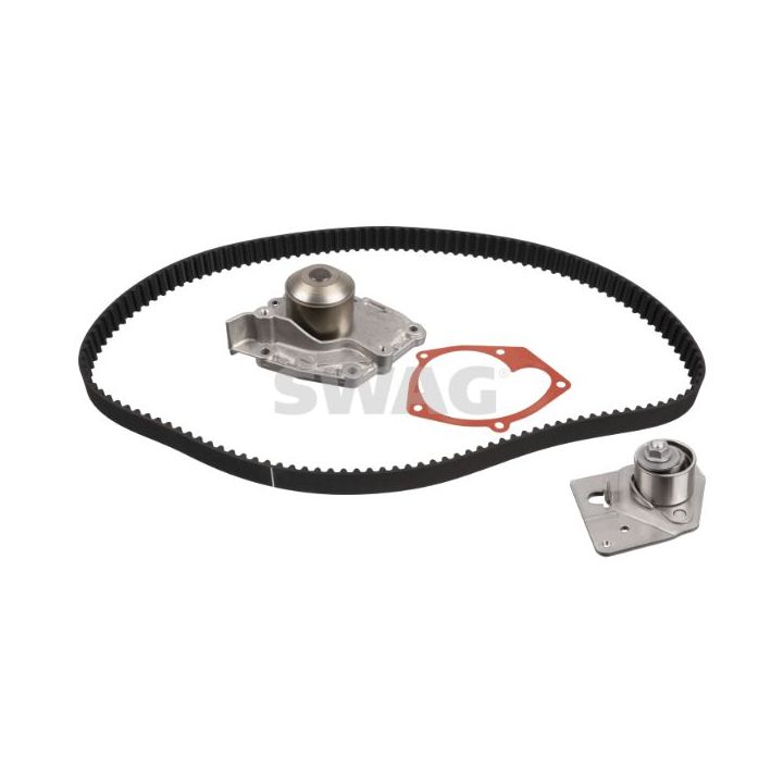 Vandens siurblio ir paskirstymo diržo komplektas SWAG 60 94 5103
