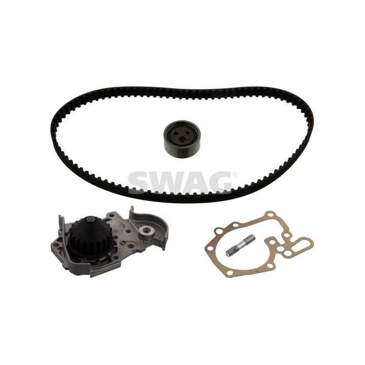 Vandens siurblio ir paskirstymo diržo komplektas SWAG 60 94 5104