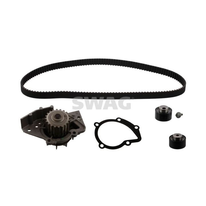 Vandens siurblio ir paskirstymo diržo komplektas SWAG 62 94 5111