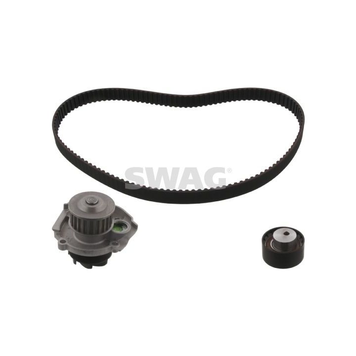 Vandens siurblio ir paskirstymo diržo komplektas SWAG 70 93 2745