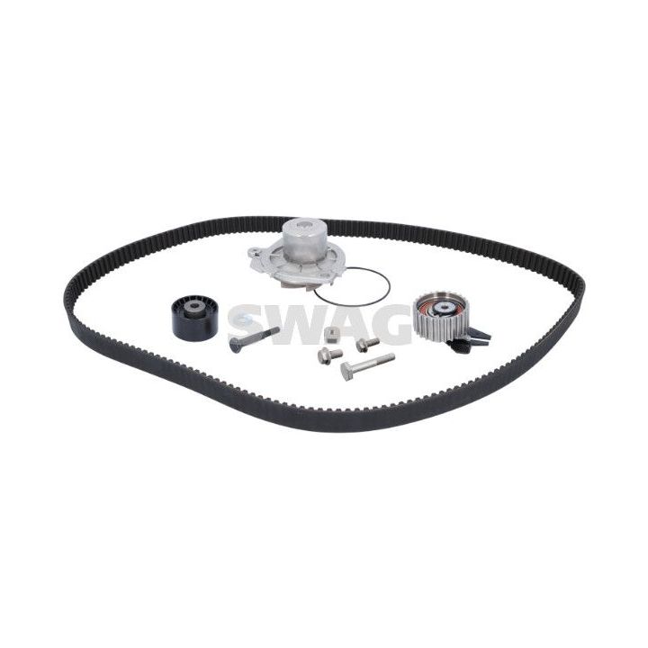 Vandens siurblio ir paskirstymo diržo komplektas SWAG 70 94 5142