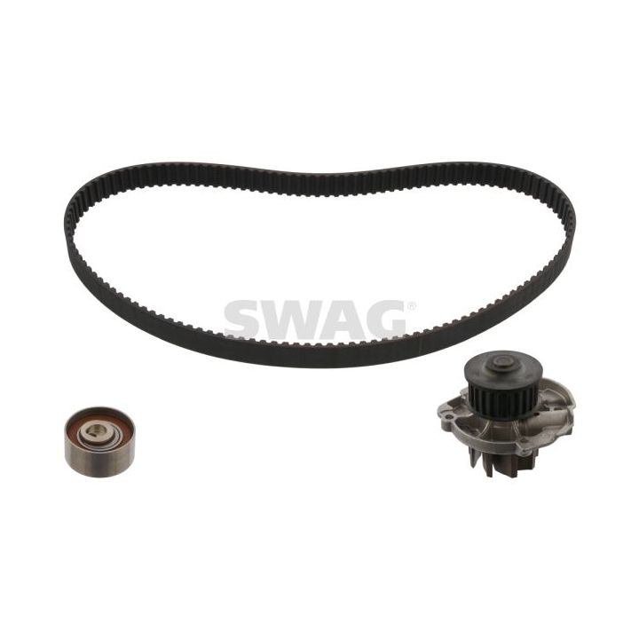Vandens siurblio ir paskirstymo diržo komplektas SWAG 70 94 5176