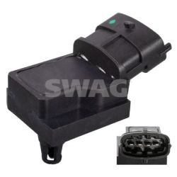 Jutiklis, įsiurbimo kolektoriaus slėgis SWAG 33 10 3730