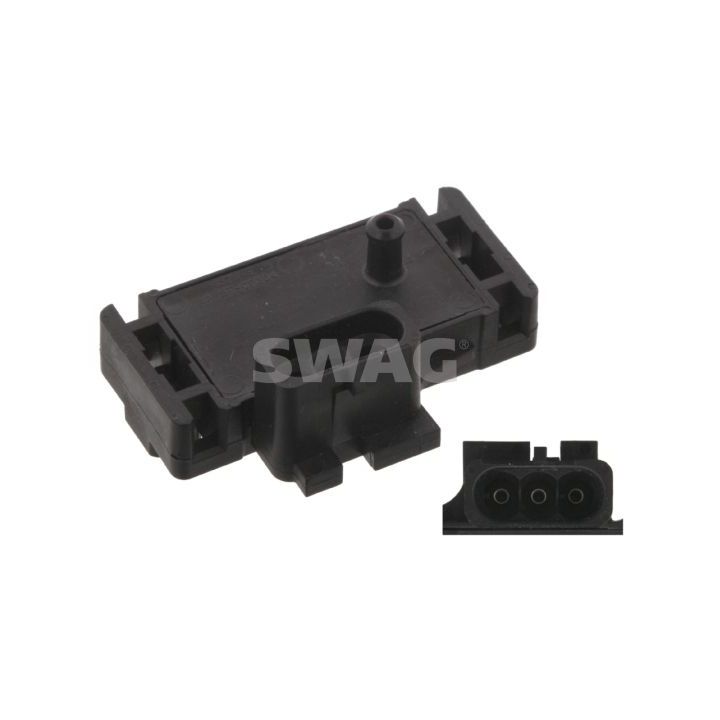 Jutiklis, įsiurbimo kolektoriaus slėgis SWAG 40 93 3629