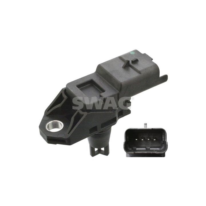 Jutiklis, įsiurbimo kolektoriaus slėgis SWAG 50 10 6021