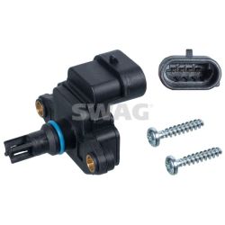 Jutiklis, įsiurbimo kolektoriaus slėgis SWAG 70 94 5255