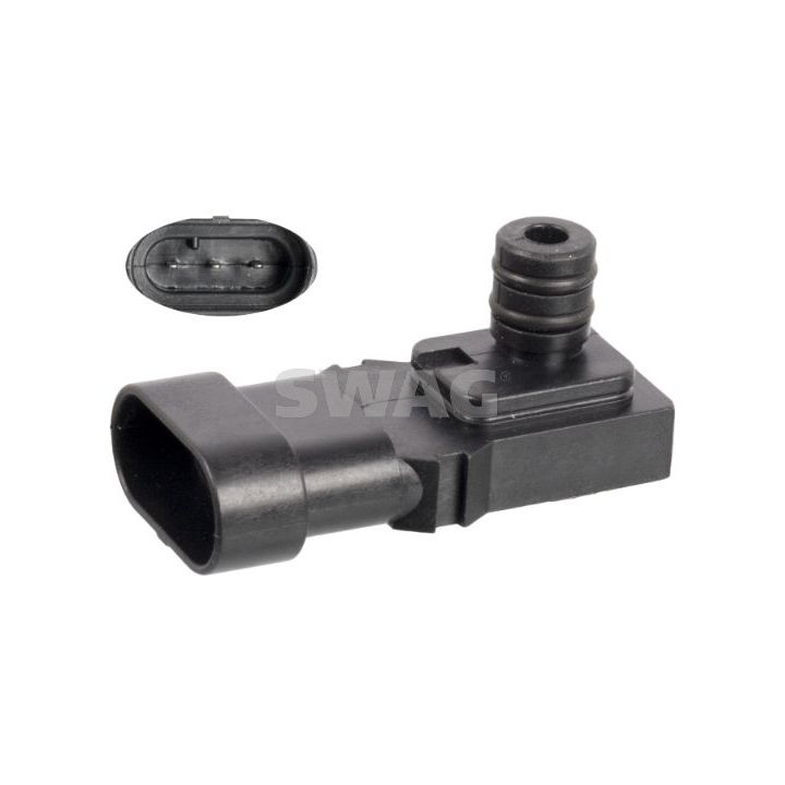 Jutiklis, įsiurbimo kolektoriaus slėgis SWAG 82 10 6967