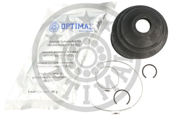 Gofruotoji membrana, kardaninis velenas OPTIMAL CVB-10220CR