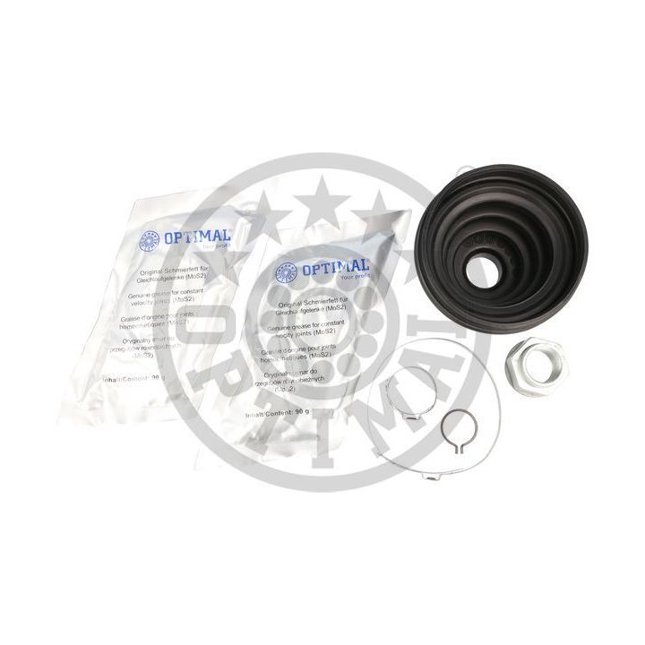 Gofruotoji membrana, kardaninis velenas OPTIMAL CVB-10258CR