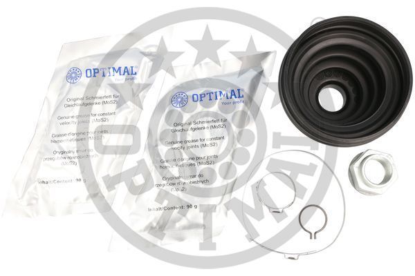 Gofruotoji membrana, kardaninis velenas OPTIMAL CVB-10258CR