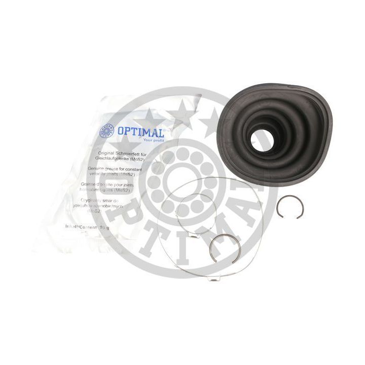 Gofruotoji membrana, kardaninis velenas OPTIMAL CVB-10260CR