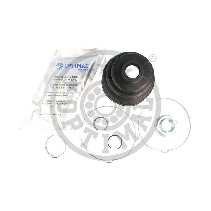 Gofruotoji membrana, kardaninis velenas OPTIMAL CVB-10261CR