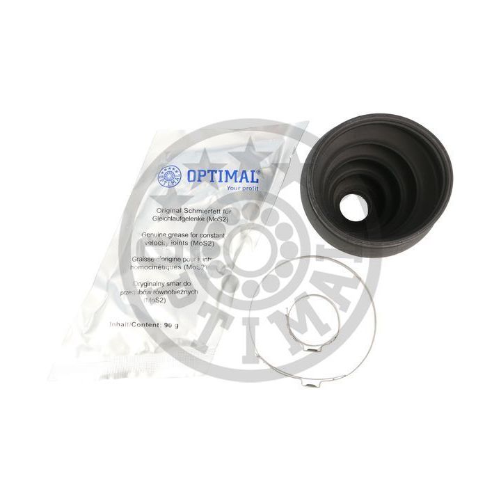 Gofruotoji membrana, kardaninis velenas OPTIMAL CVB-10355CR