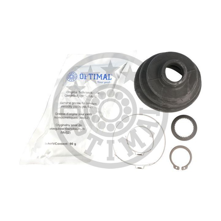 Gofruotoji membrana, kardaninis velenas OPTIMAL CVB-10395CR