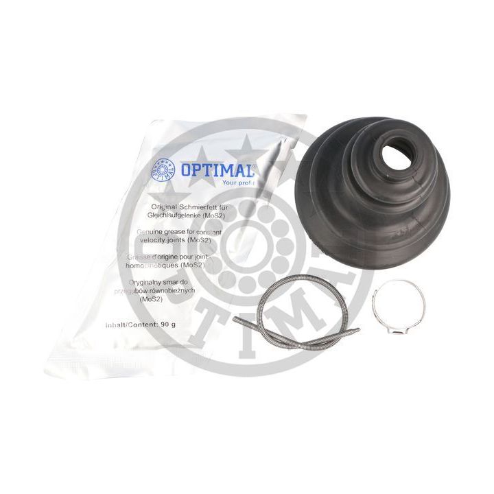 Gofruotoji membrana, kardaninis velenas OPTIMAL CVB-10402CR