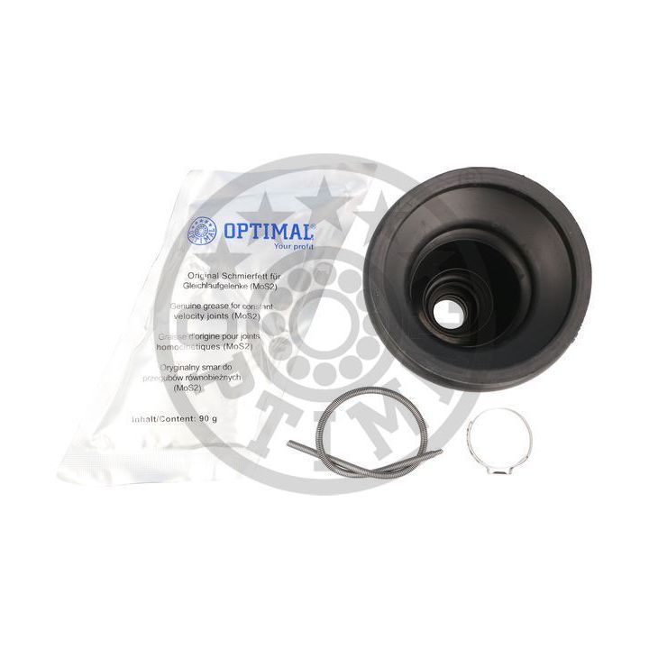 Gofruotoji membrana, kardaninis velenas OPTIMAL CVB-10402CR