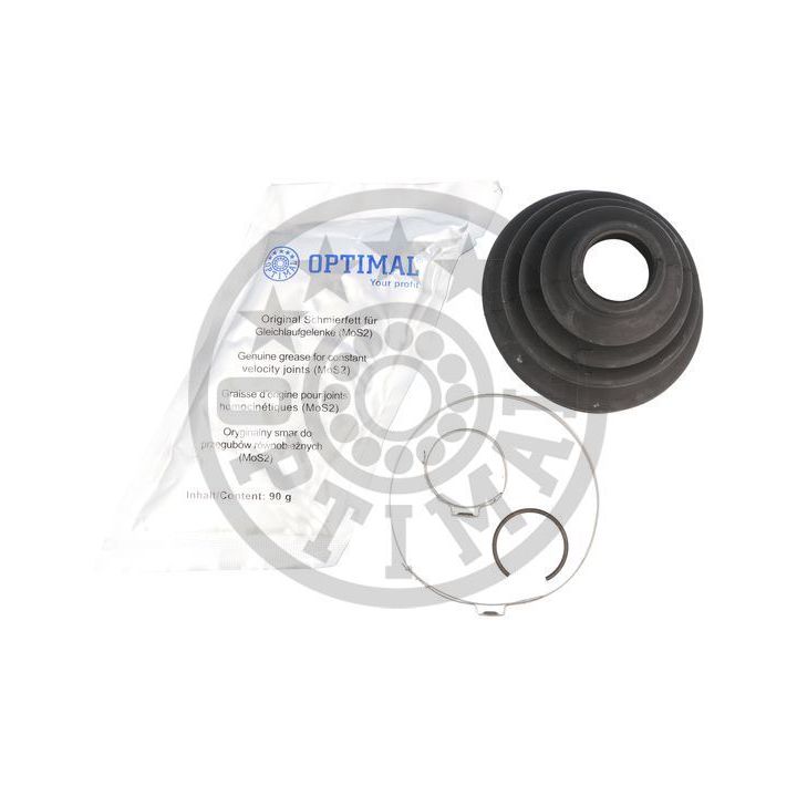 Gofruotoji membrana, kardaninis velenas OPTIMAL CVB-10410CR